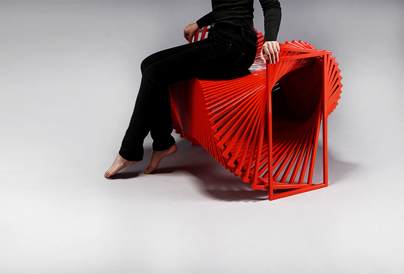طراحی کانسپچوال صندلی گردان، توسط یوآن کیونگ