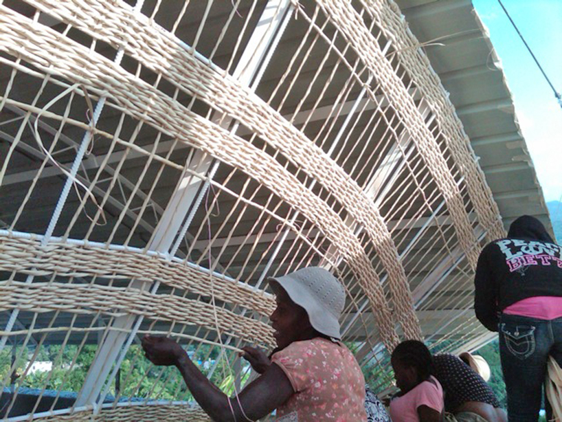 kenbe design build social education construction haiti designboom