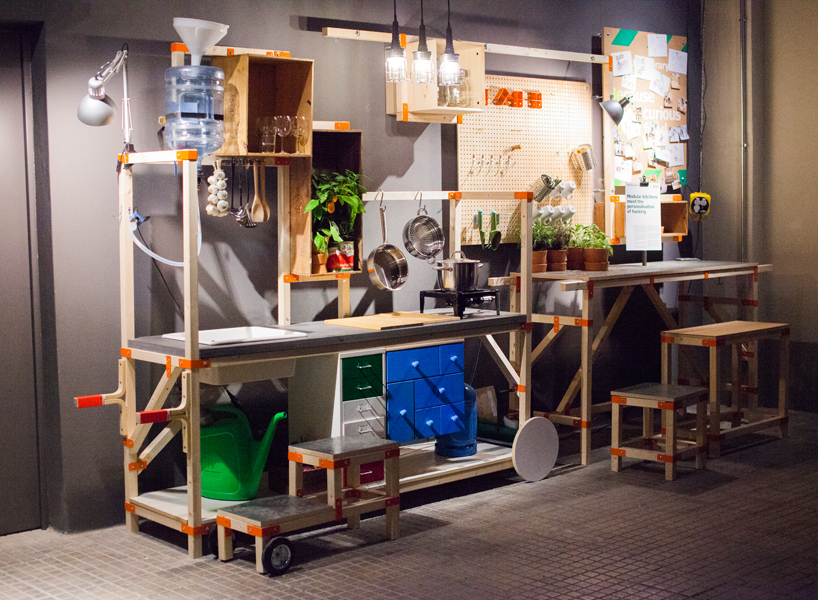 IKEA hacka kitchen concept designboom
