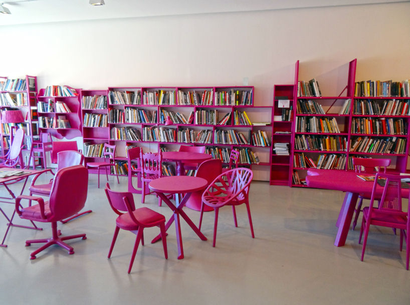 ricardo paramo CAB reading room designboom