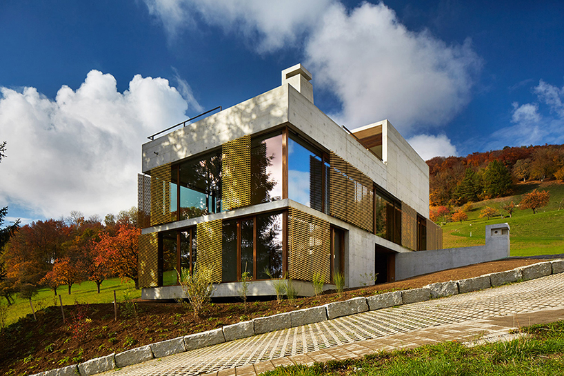 merki schmid architekten realizes private home in gelterkinden, switzerland