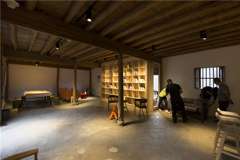 he wei papas hostel space within a space china designboom