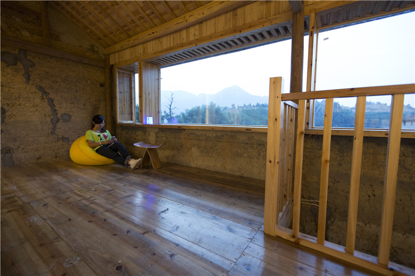 he wei papas hostel space within a space china designboom