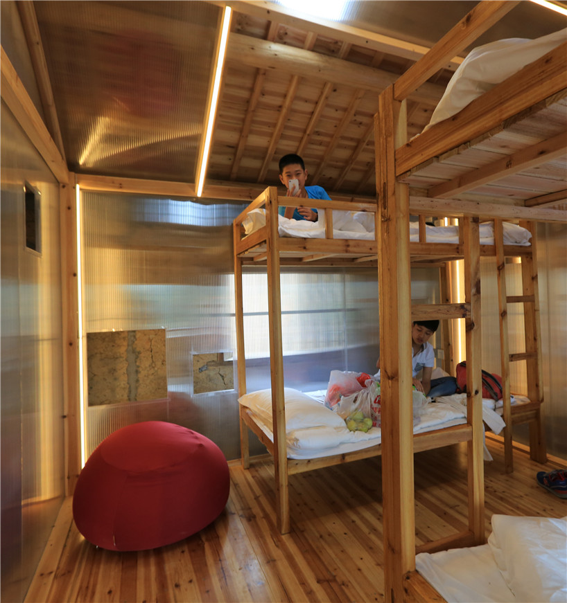 he wei papas hostel space within a space china designboom