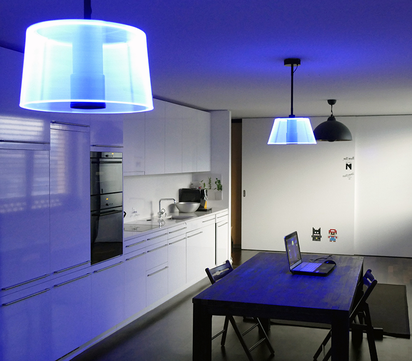 NDF zürich POVLAMP LED light designboom 