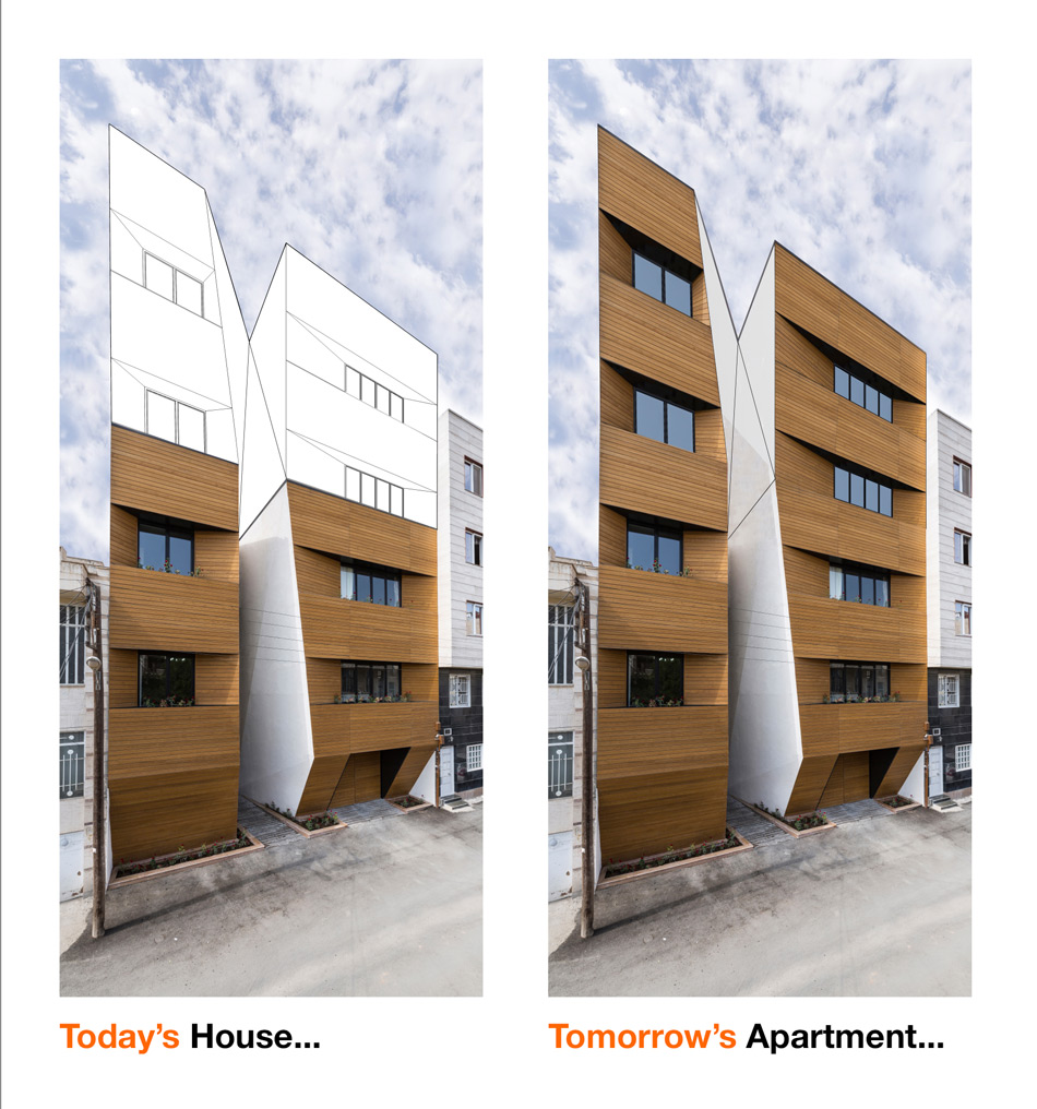 Трехэтажный многоквартирный дом. Проект ReNa design studio Трехэтажный многоквартирный дом. Проект ReNa design studio