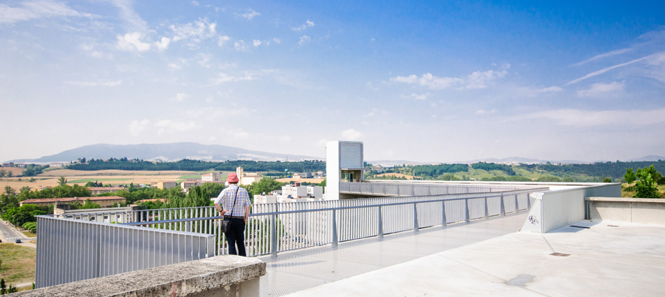 ah asociados urban elevator in echavacoiz designboom