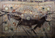 antonio-santin-hyperrealistic-oil-paintings-of-people-under-carpets-designboom-01