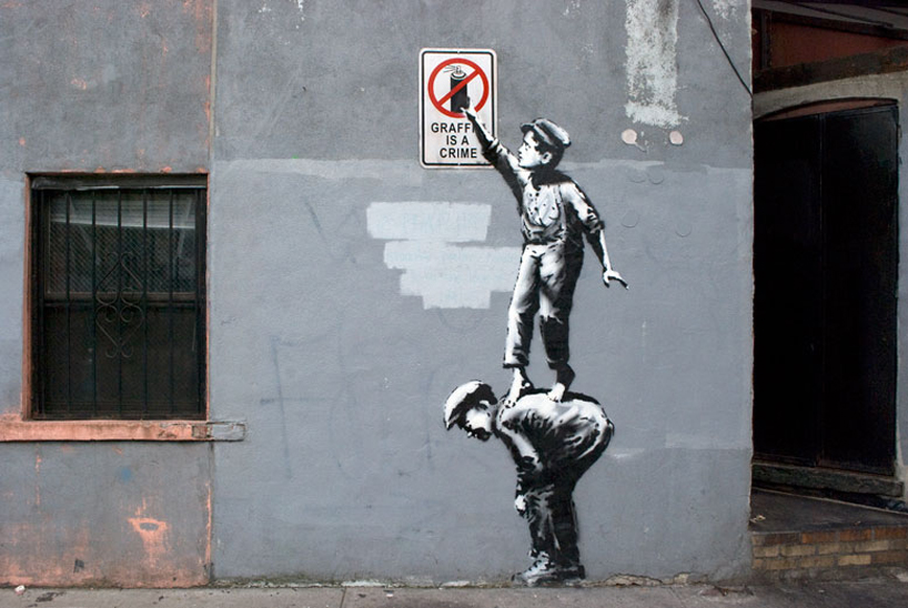 better out than in: banksy\'s NYC street art - part one