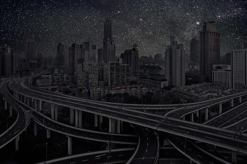 darkened cities by thierry cohen