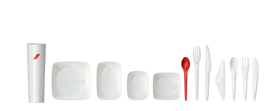 eugeni quitllet: airplane cutlery for air france