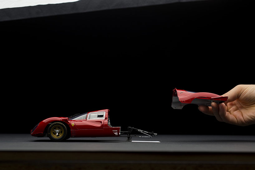 fabian oefner explodes views of classic sports cars - 웹