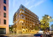 hamonic and masson golden cube student housing ZAC seguin boulogne-billancourt paris designboom