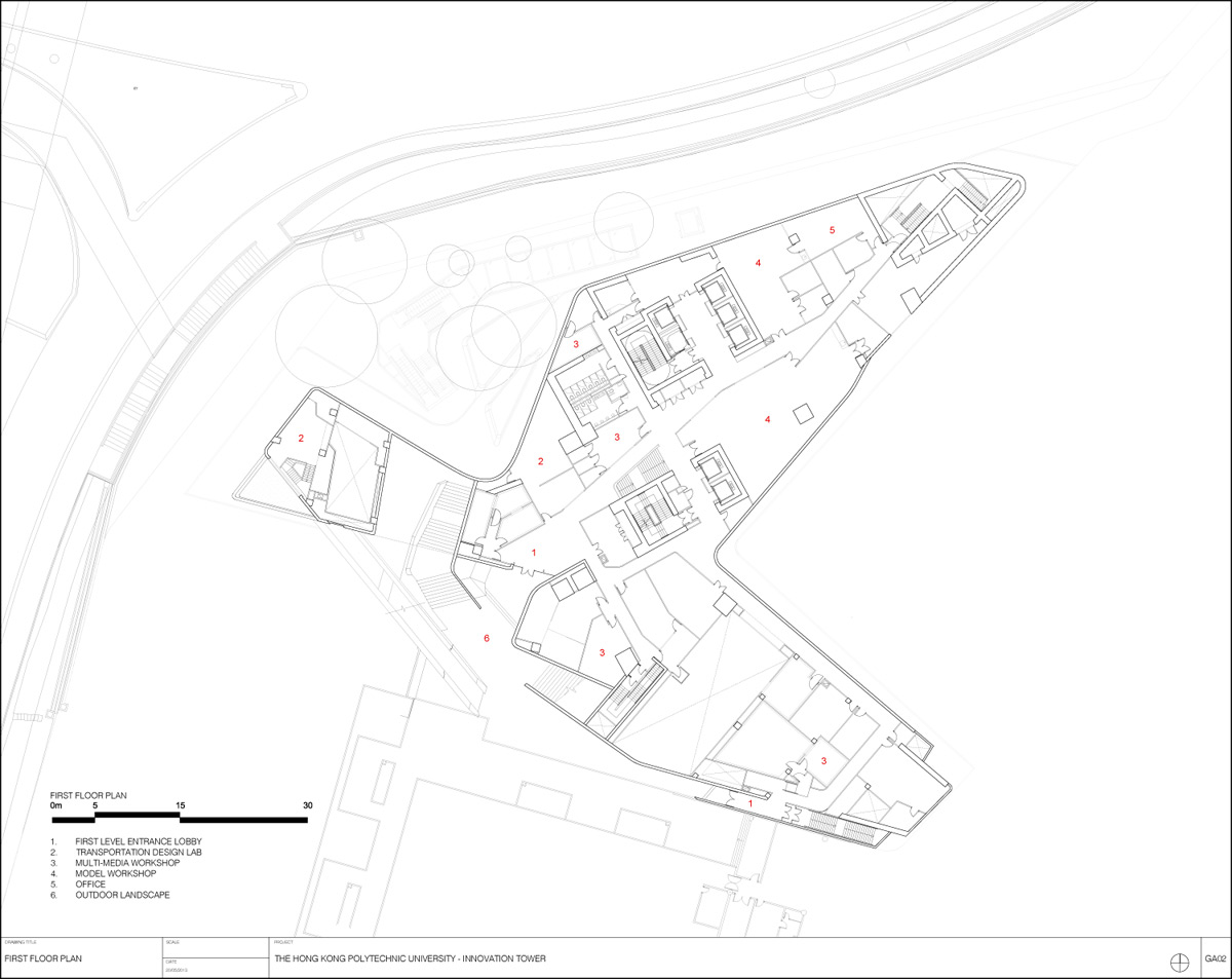 Jockey Club Innovation Tower Hong Kong Polytechnic University | Zaha Hadid