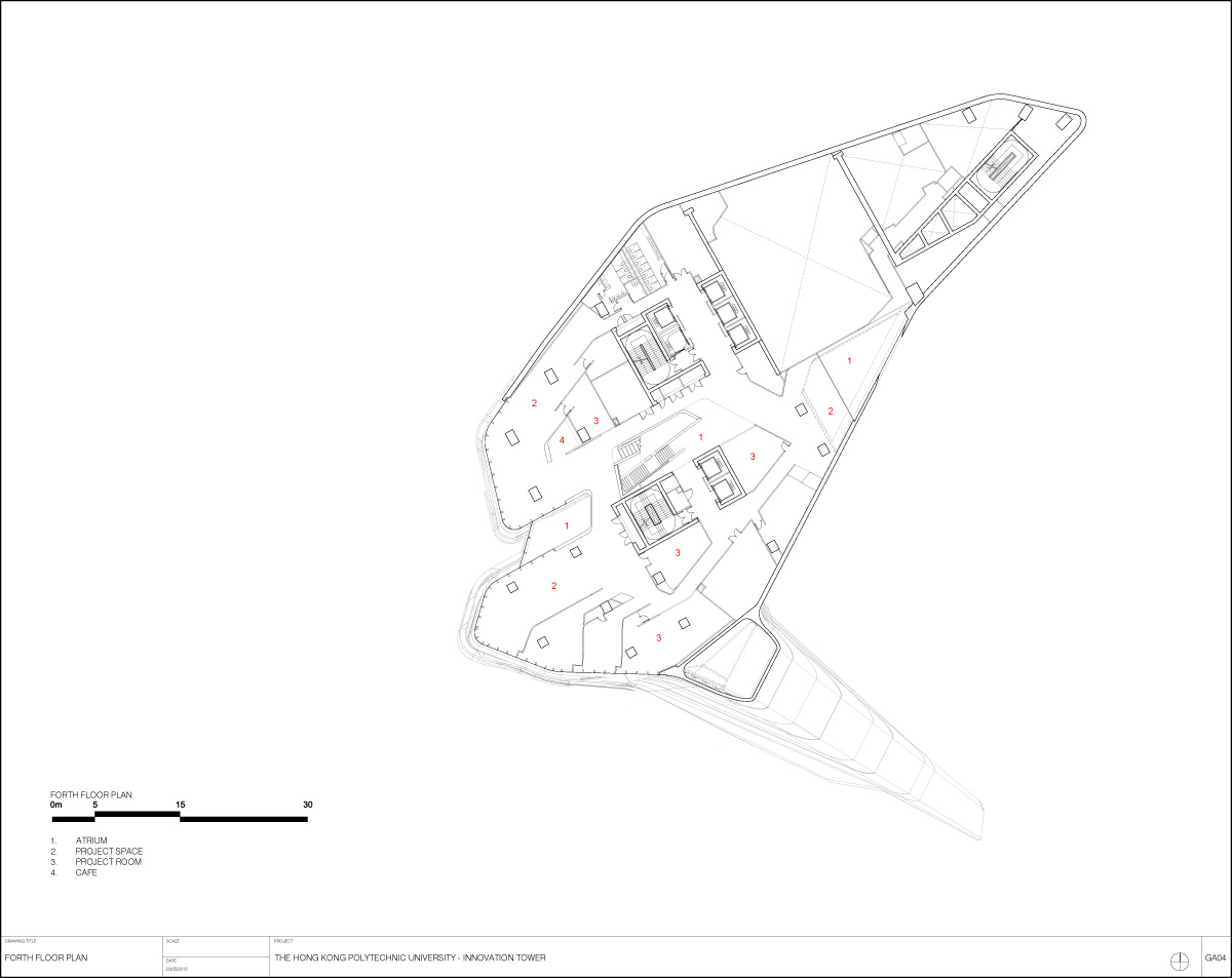 Jockey Club Innovation Tower Hong Kong Polytechnic University | Zaha Hadid