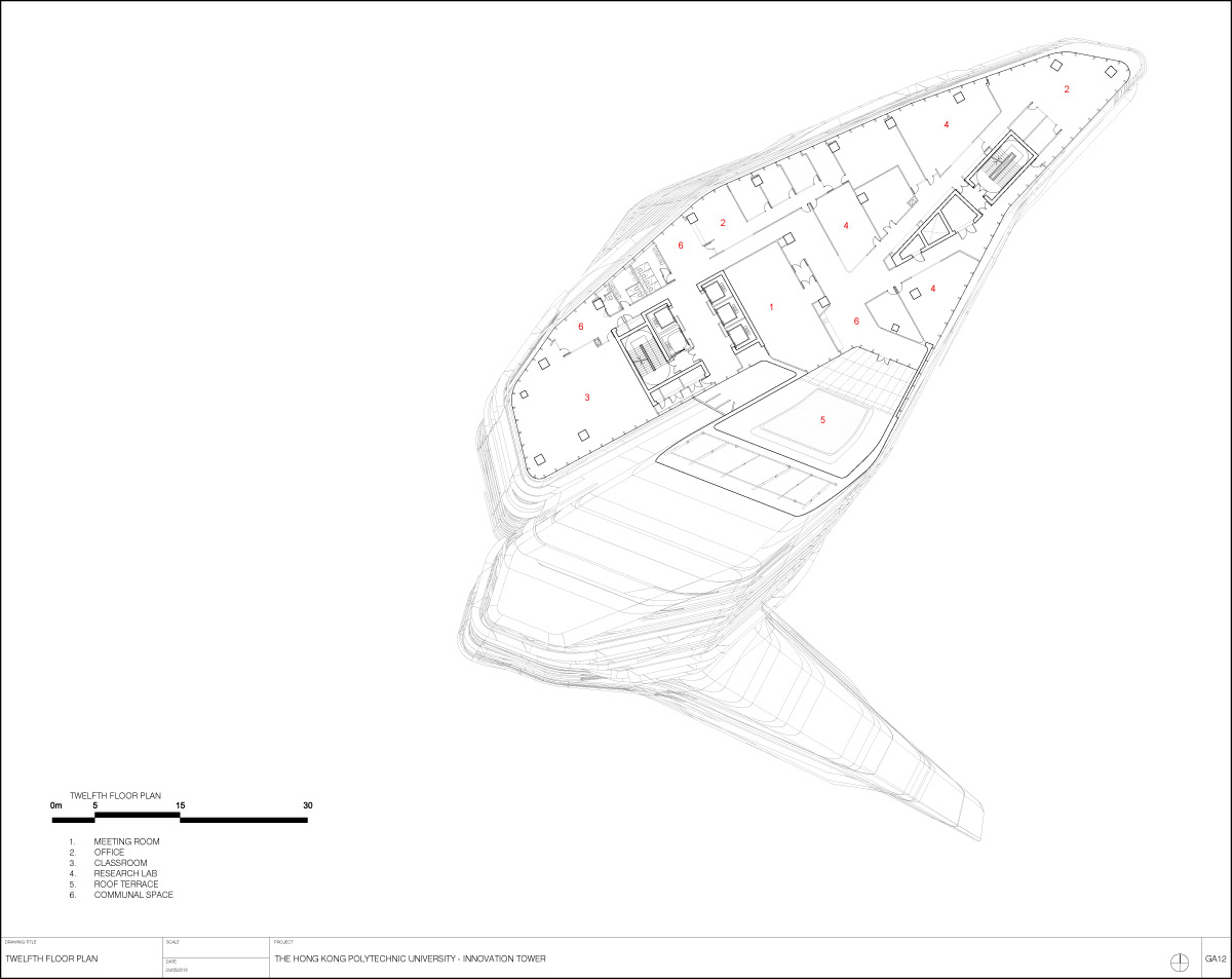 Jockey Club Innovation Tower Hong Kong Polytechnic University | Zaha Hadid