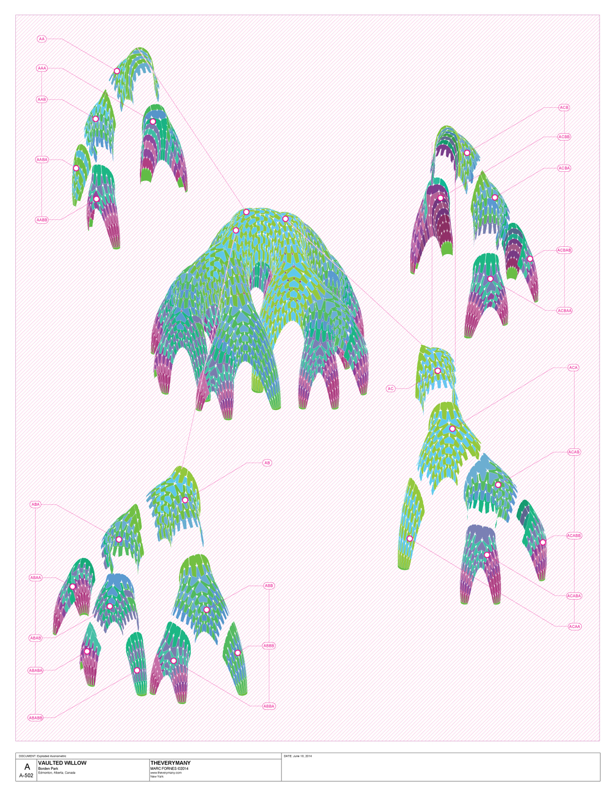 marc fornes theverymany vaulted willow