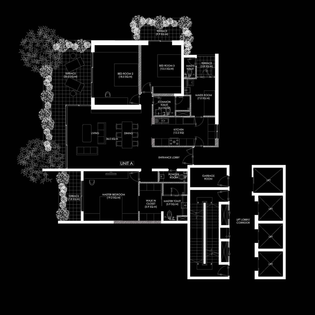 milroy perera associates clearpoint residencies designboom