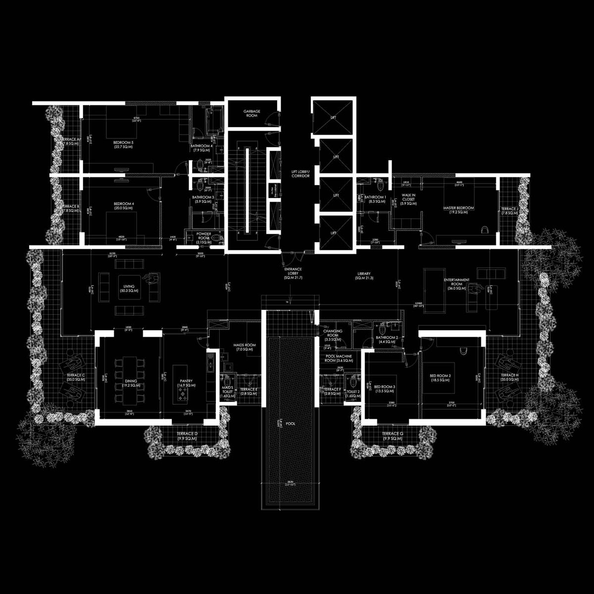 milroy perera associates clearpoint residencies designboom