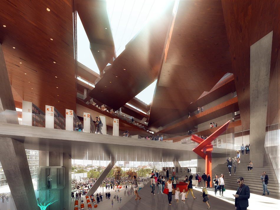 Calgary New Central Library by REX Architects