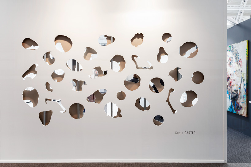 scott carter deconstructs walls to craft furniture + sculpture