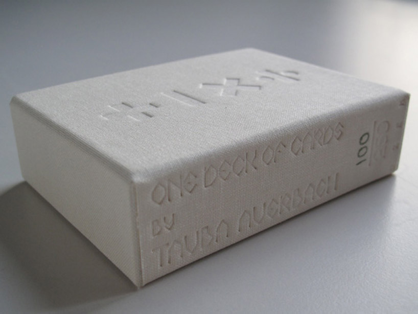 tauba auerbach one deck of playing cards