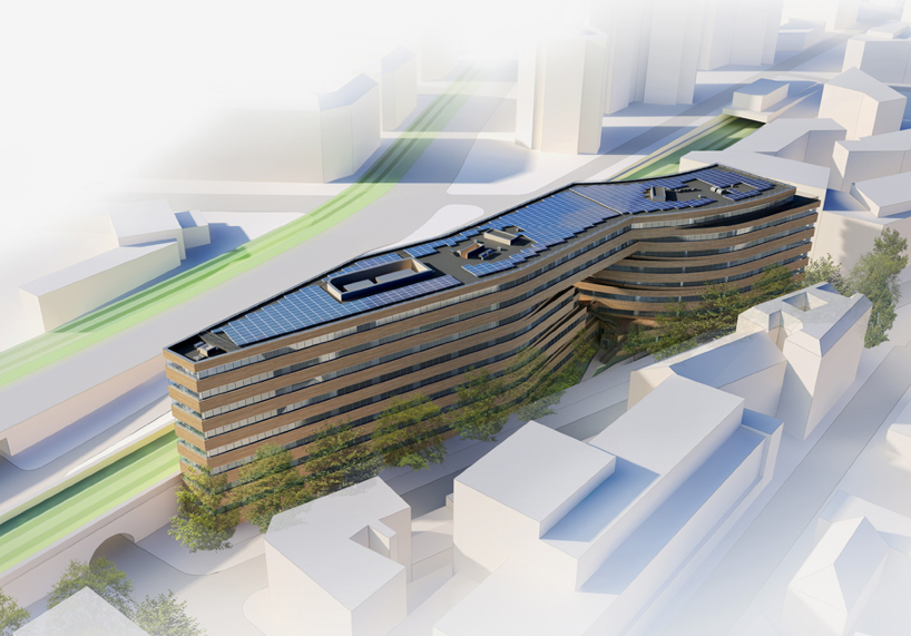 MVRDV: pushed slab at zac gare de rungis