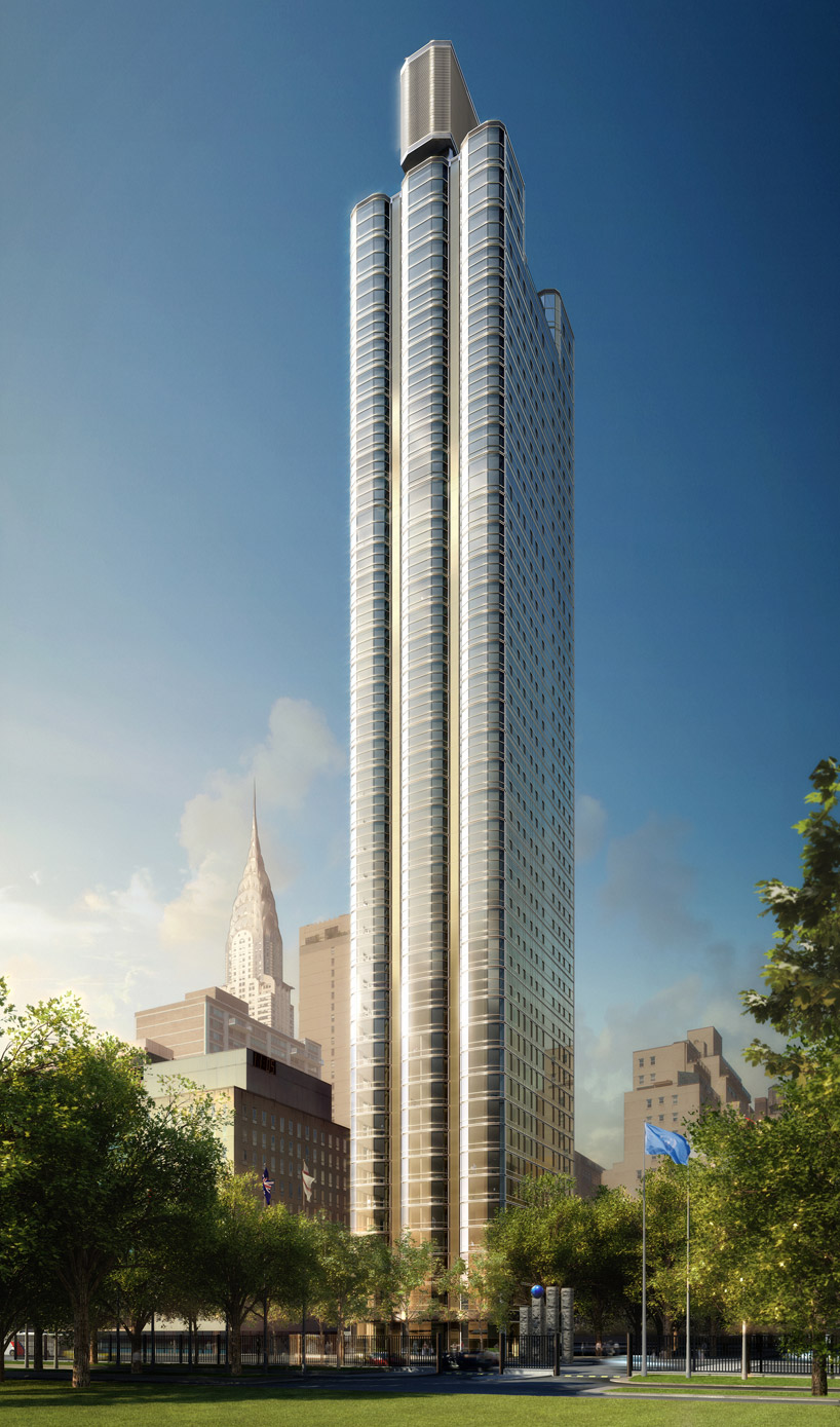 foster + partners: 50 united nations plaza residential tower, new york