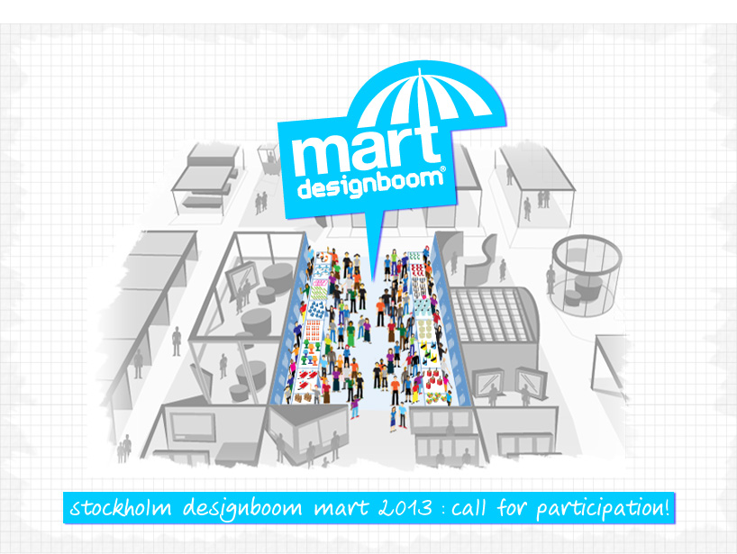 designboom mart stockholm 2013: call for participation