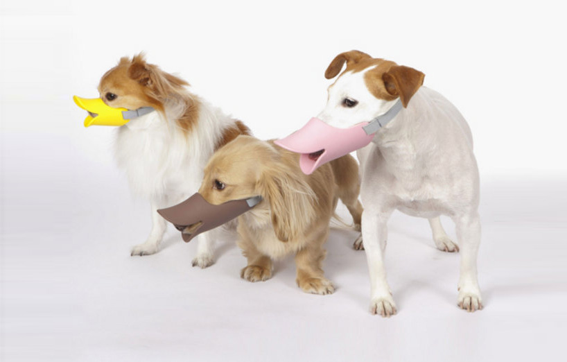 duck-bill dog muzzles by oppo