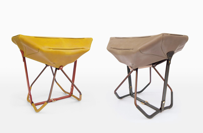 louis vuitton: foldable furniture + travel accessories at design miami