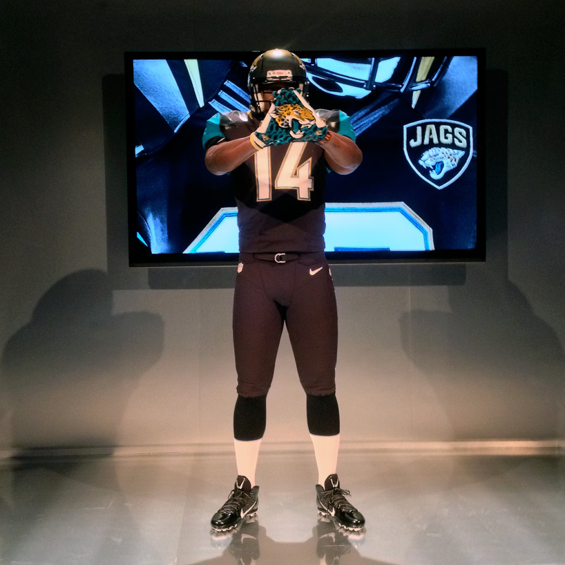 jacksonville jaguars 2013 uniform design process