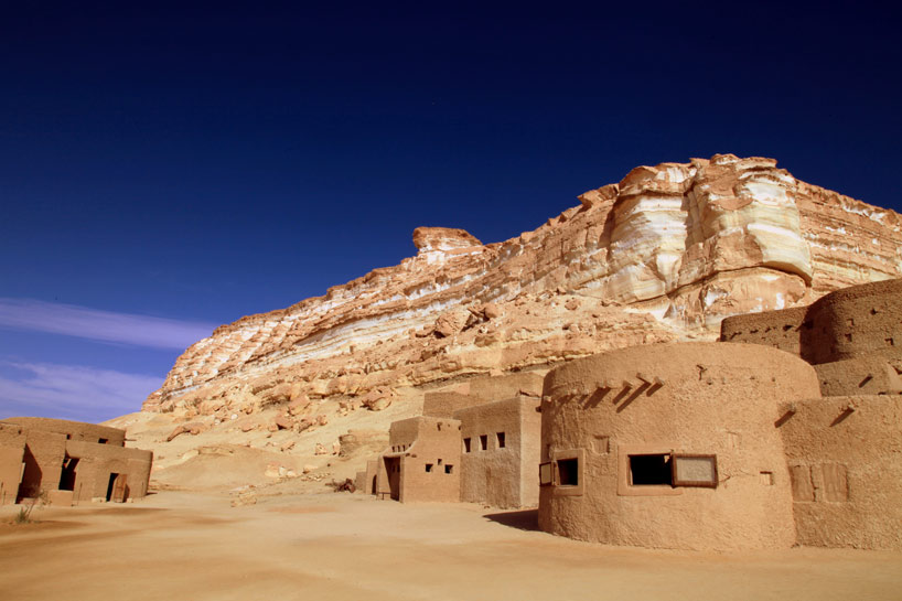 عکس‌های هتل دیدنی در دل صحرای مصر