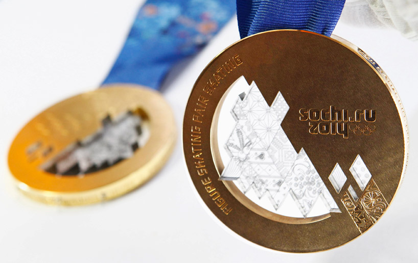 2014 olympic medals to include a piece of russian meteorite