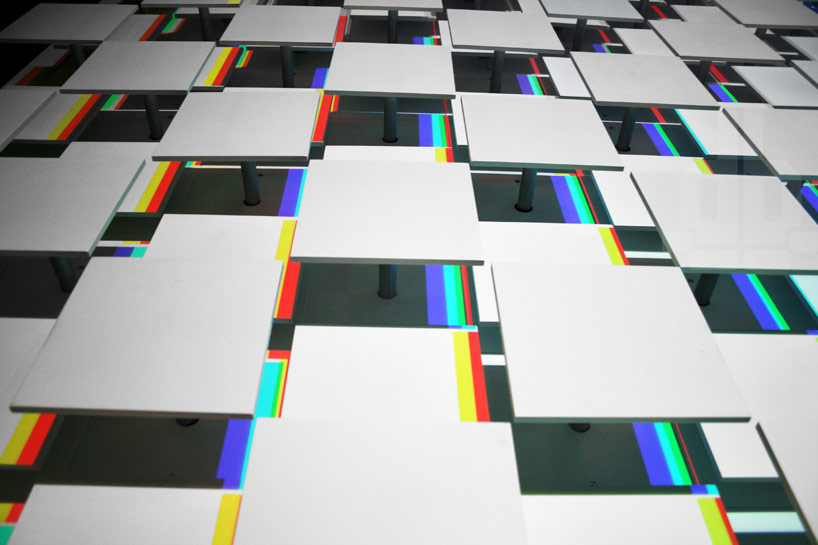 LAb[au]'s m0za1que a kinetic light art installation