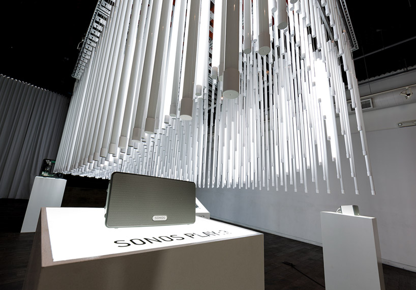 SOFTlab light house fluorescent tube installation for SONOS