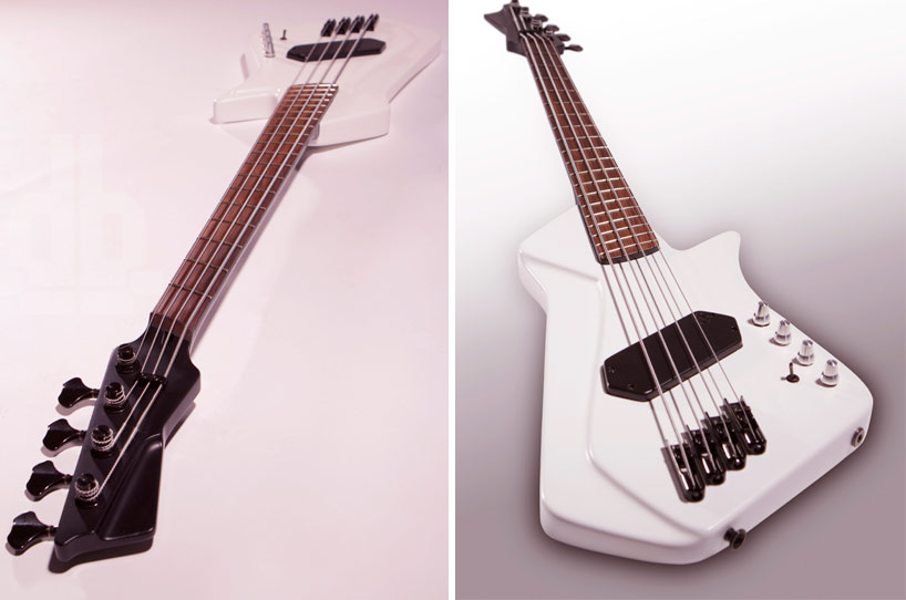 opto-aesthetically designed guitar by