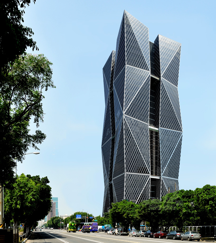 artech architects employ dynamic geometries in china steel HQ  