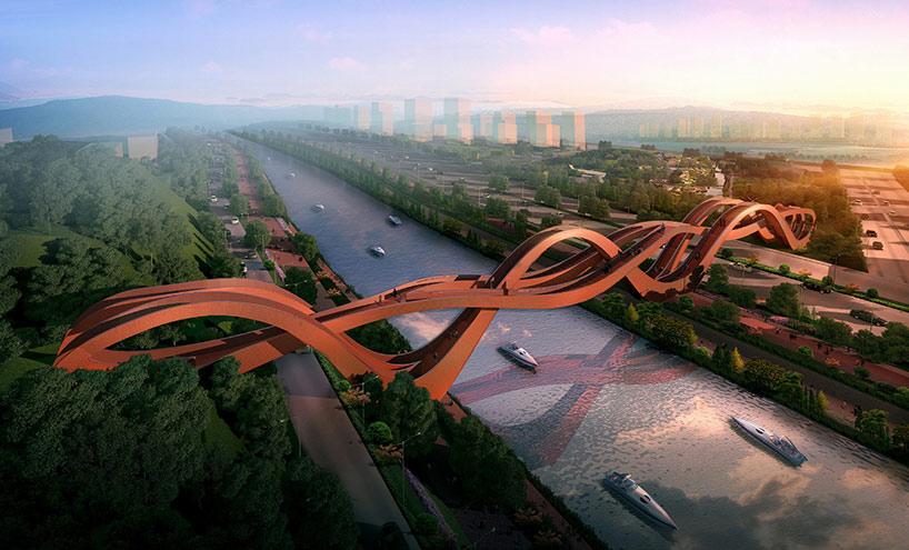 NEXT architects win competition for meixi lake bridge