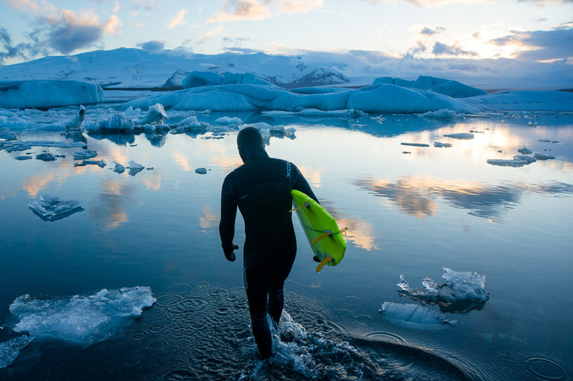 chris burkard shoots entire icelandic surfing series with solar power
