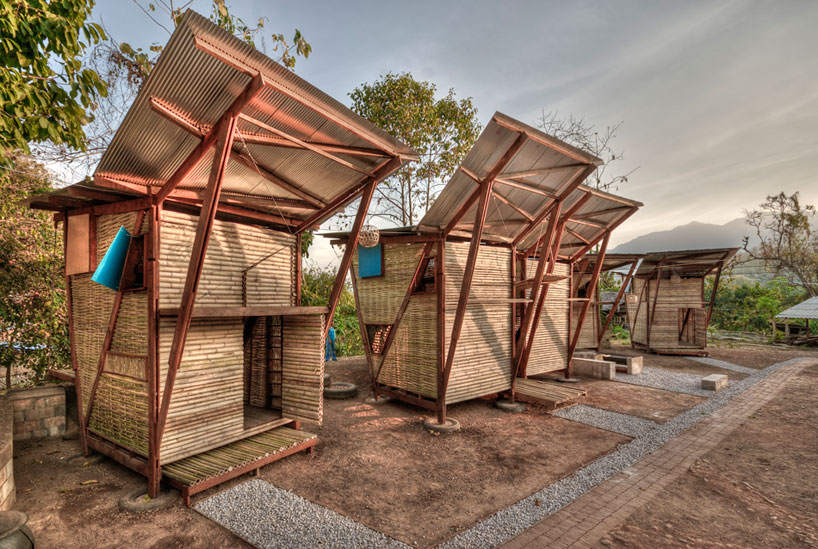 bamboo orphanage at soe ker tie house by TYIN tegnestue