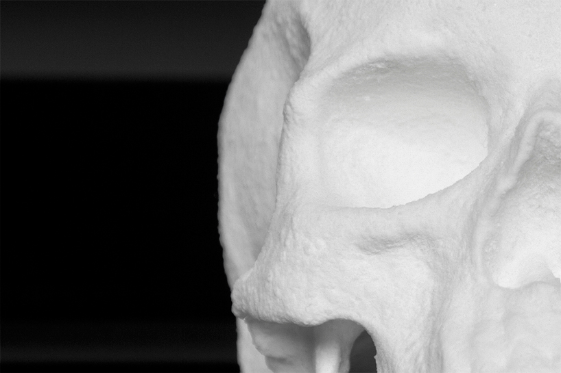 diddo creates a life-sized human skull out of street cocaine
