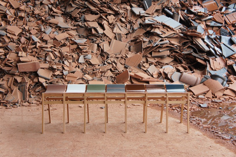 kawara bench by tsuyoshi hayashi at IMM cologne