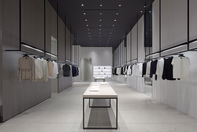 nendo emphasizes circulation in LA shops for theory