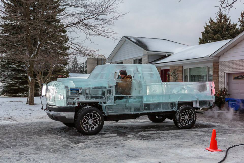 canadian tire builds drivable ice truck