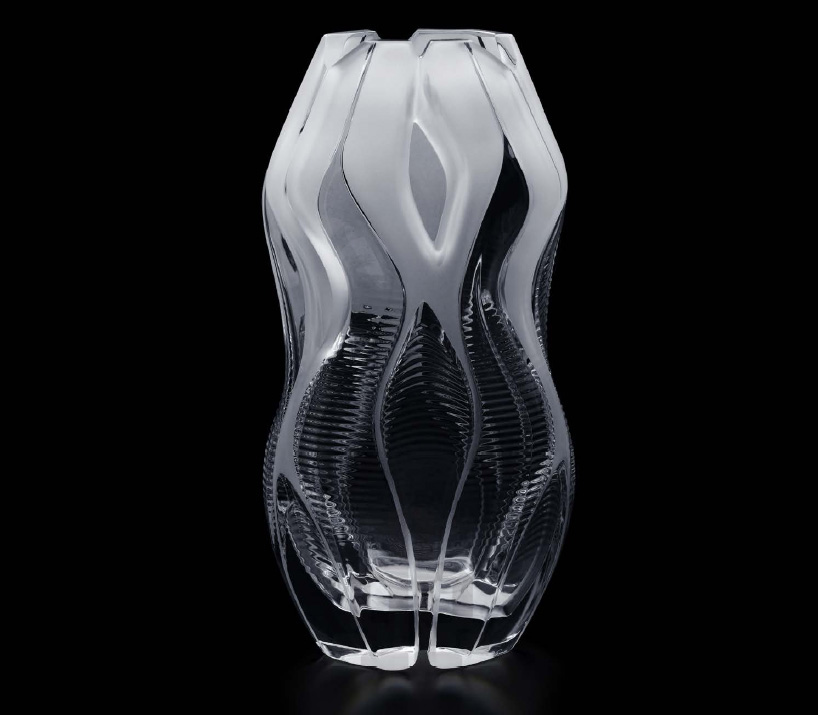 lalique presents crystal architecture collection by zaha hadid
