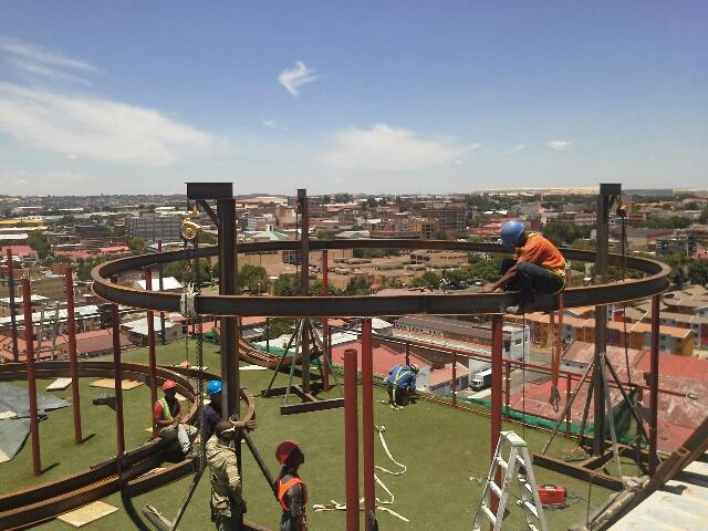 mill junction container residences overlook johannesburg designboom