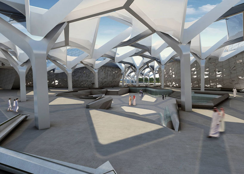 zaha hadid king abdullah petroleum studies & research center designboom