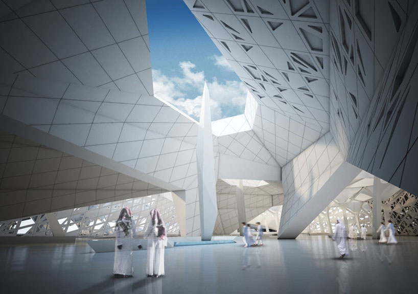 zaha hadid king abdullah petroleum studies & research center designboom