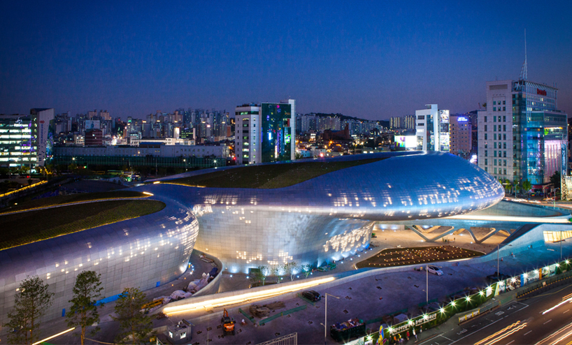 zaha hadid seoul dongdaemun design park designboom 